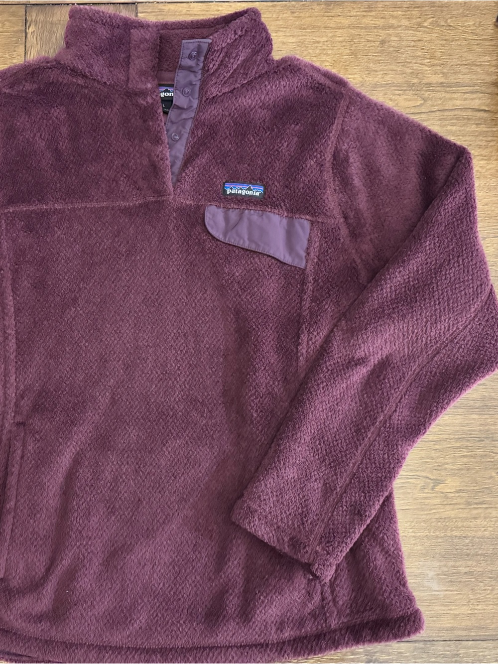 Patagonia Women's Plum Fleece Pullover with High Collar
